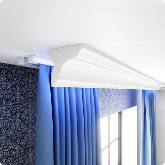 Blende für Gardinenstange FK1