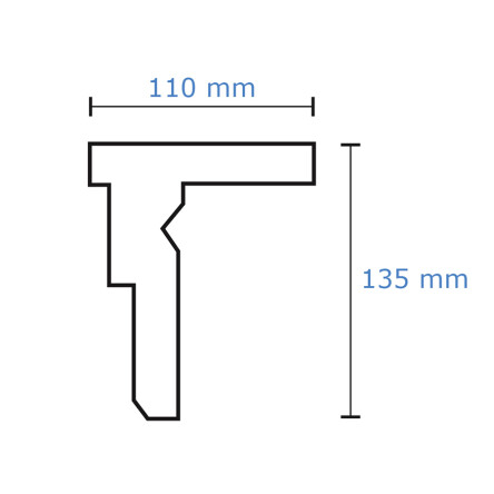 Modern Vorhangleiste FK4 #4