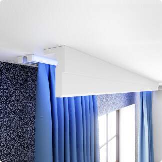 Vorhangleiste Stuck FK5