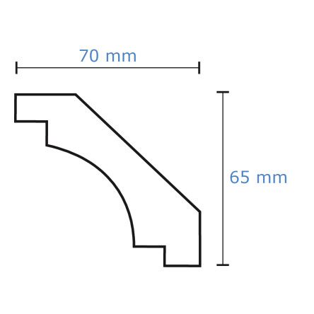 Decken Profilleiste FS8 #3