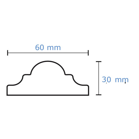 Stuckleisten für Wand SP2 #4