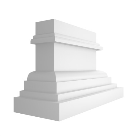 Kapitell des Pilasters Stuck BPI1 #1