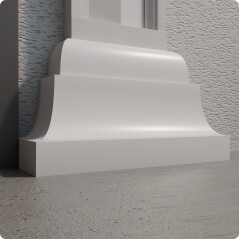 Kapitell des Pilasters Stuck BPI2