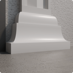 Kapitell des Pilasters Stuck BPI2