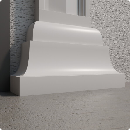 Kapitell des Pilasters Stuck BPI2 #2