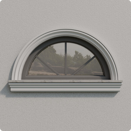 Bogen aus der Leiste für die Fassade K35 #3