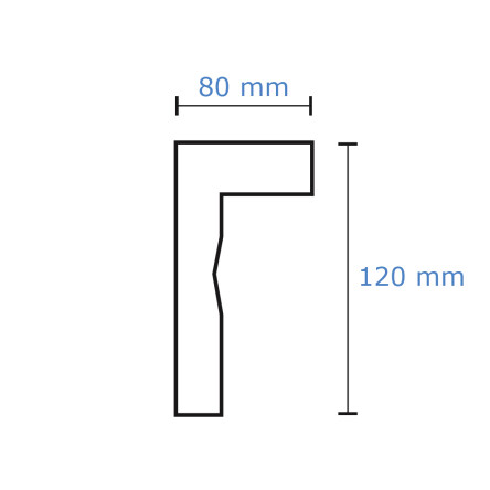 Modern Vorhangleiste GK10 #6